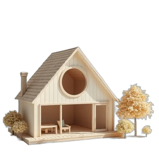 furniture, 3d render, concept art, photorealistic transparent PNG cut-out