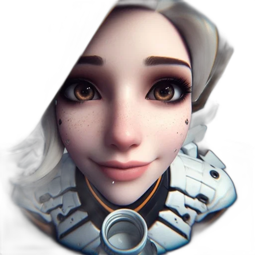 face, robot, mask, crown transparent PNG cut-out