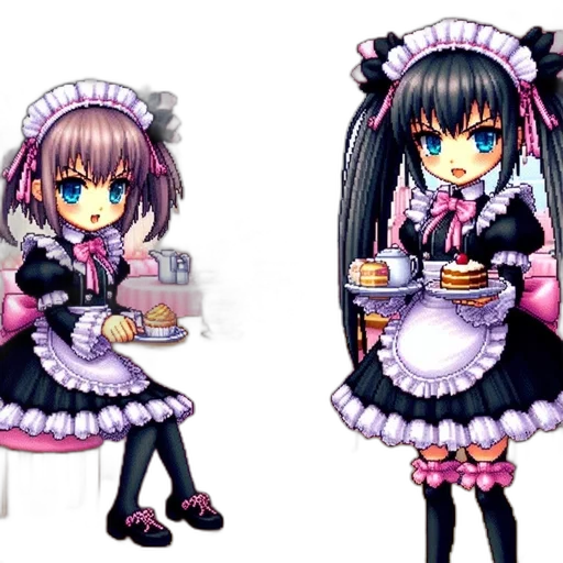 food, pixel art, concept art, 3d render transparent PNG cut-out