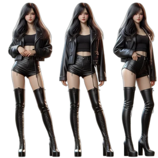 3d render, concept art, photorealistic, fantasy art transparent PNG cut-out