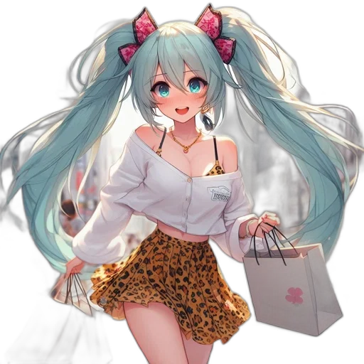 dress, staff, jewelry, anime transparent PNG cut-out