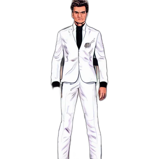 jacket, concept art, cartoon, photorealistic transparent PNG cut-out