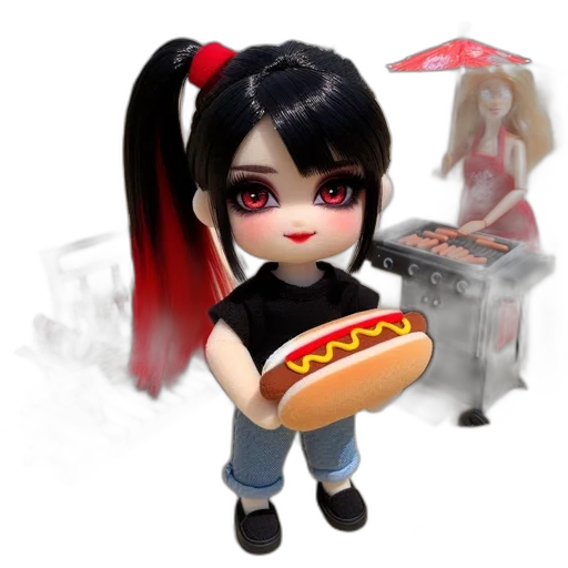 food, staff, 3d render, concept art transparent PNG cut-out