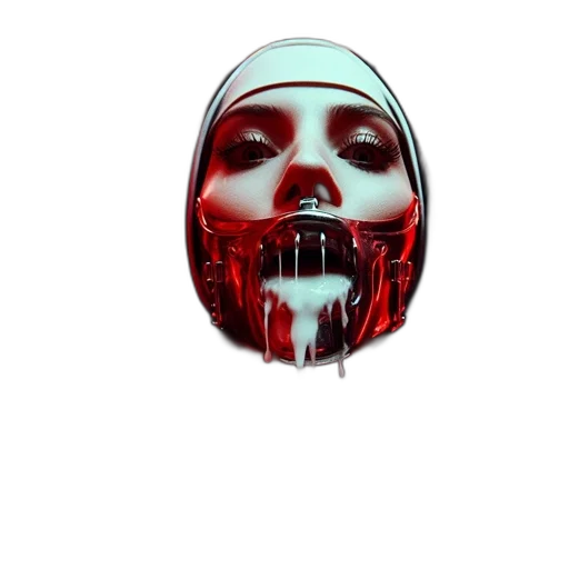 mask, face, robot, jewelry transparent PNG cut-out