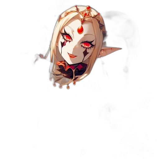 mask, face, staff, crown transparent PNG cut-out