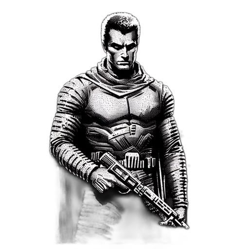 weapon, sword, comic book art, concept art transparent PNG cut-out