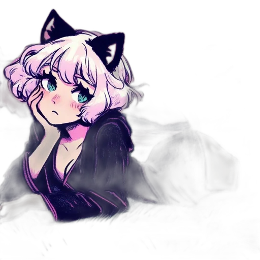 creature, watercolor, anime, concept art transparent PNG cut-out