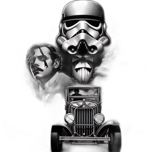 car, mask, robot, face transparent PNG cut-out