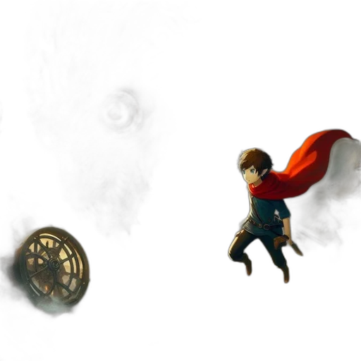 concept art, fantasy art, comic book art, pixel art transparent PNG cut-out