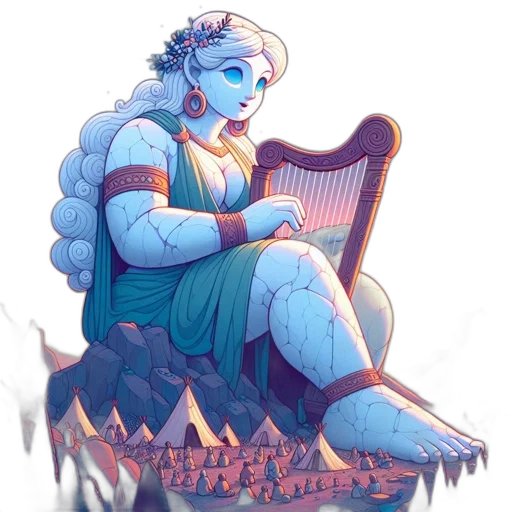 staff, dress, fantasy art, concept art transparent PNG cut-out