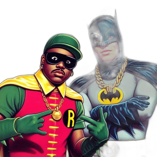 comic book art, concept art, photorealistic, batman transparent PNG cut-out