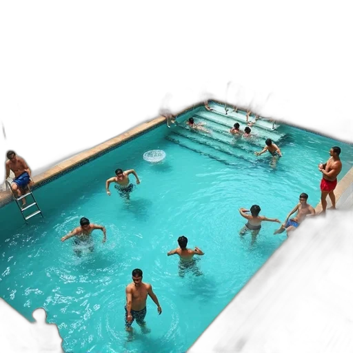 3d render, concept art, photorealistic, underwater transparent PNG cut-out