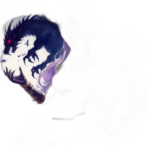 dragon, creature, mask, crown transparent PNG cut-out