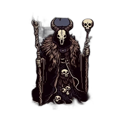 staff, mask, jacket, weapon transparent PNG cut-out