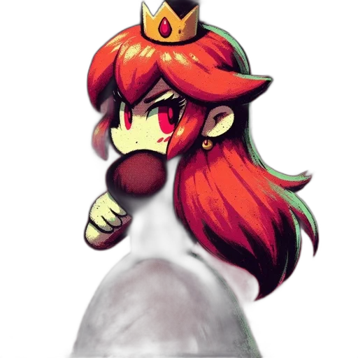 crown, hat, staff, dress transparent PNG cut-out