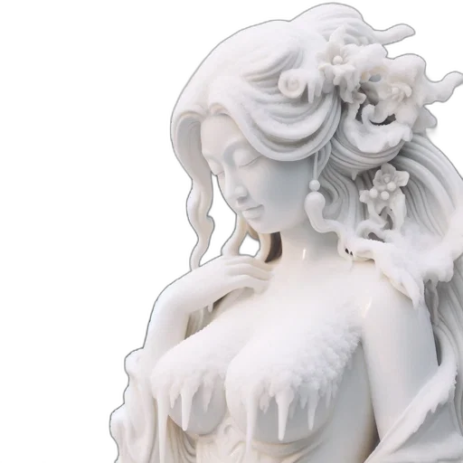 3d render, concept art, fantasy art, vaporwave transparent PNG cut-out