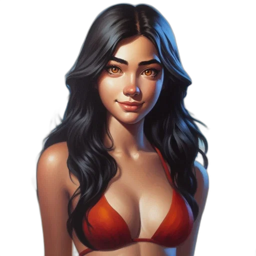 face, dress, jewelry, fantasy art transparent PNG cut-out