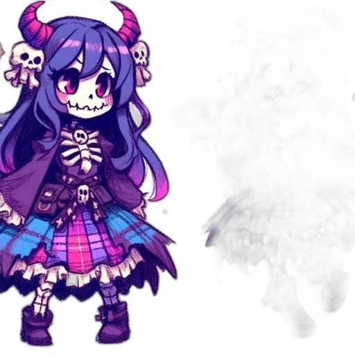 creature, pixel art, anime, concept art transparent PNG cut-out