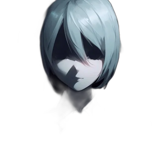 mask, face, robot, creature transparent PNG cut-out