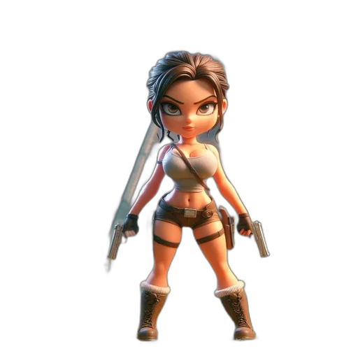weapon, staff, concept art, 3d render transparent PNG cut-out
