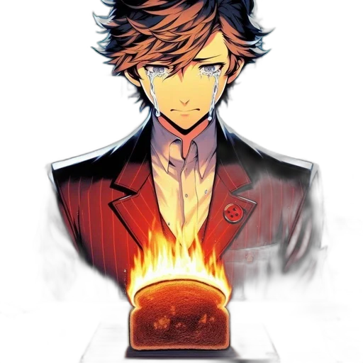 staff, crown, mask, jacket transparent PNG cut-out
