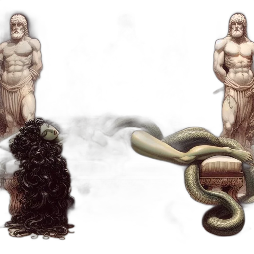 hair, concept art, fantasy art, 3d render transparent PNG cut-out