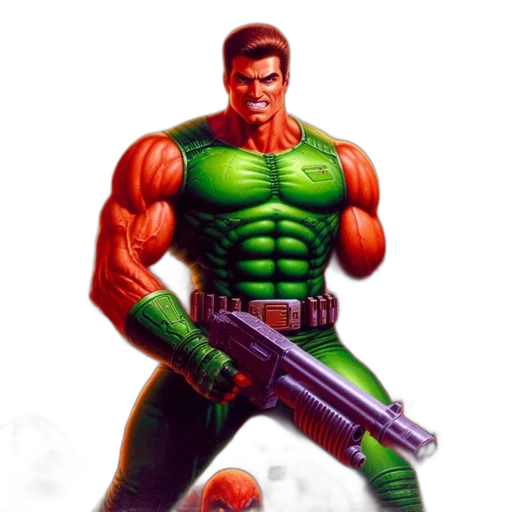 weapon, comic book art, concept art, pixel art transparent PNG cut-out