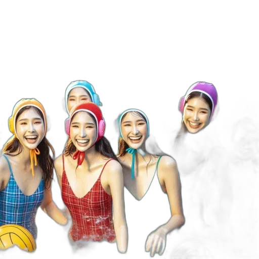 photorealistic, 3d render, concept art, colorful transparent PNG cut-out