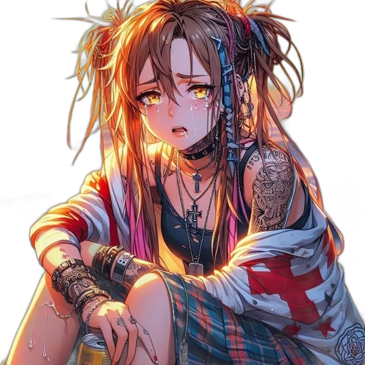 jewelry, dress, weapon, face transparent PNG cut-out