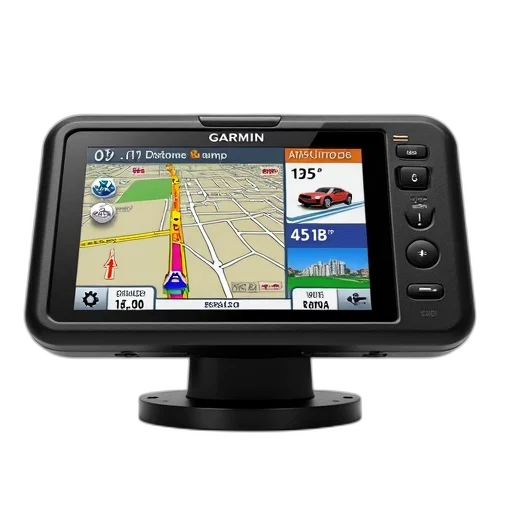 modern, gps, device, large transparent PNG cut-out