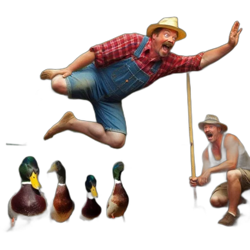 hat, animal, concept art, 3d render transparent PNG cut-out