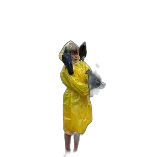 umbrella, dress, jacket, creature transparent PNG cut-out