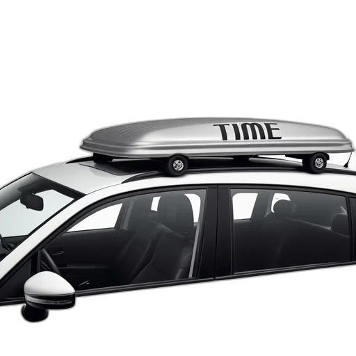 car, concept art, white, roof transparent PNG cut-out