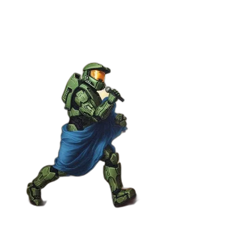 robot, weapon, staff, pixel art transparent PNG cut-out