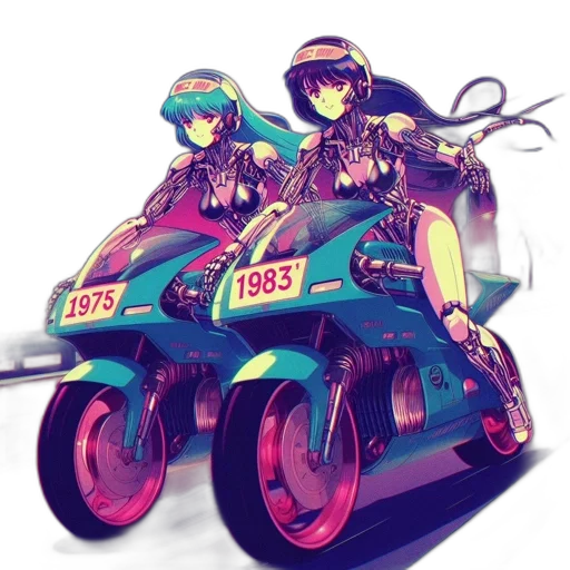 car, jacket, weapon, anime transparent PNG cut-out