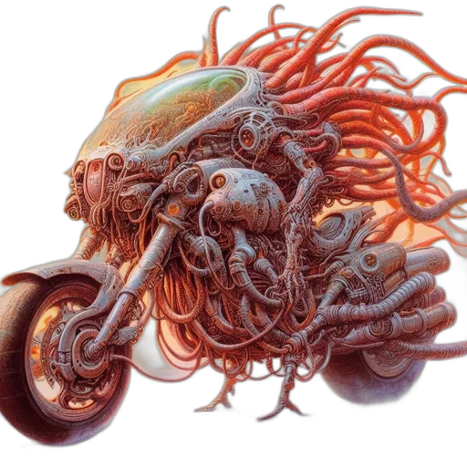 hair, creature, car, animal transparent PNG cut-out