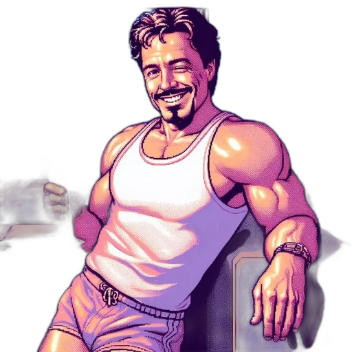 comic book art, cartoon, concept art, pixel art transparent PNG cut-out