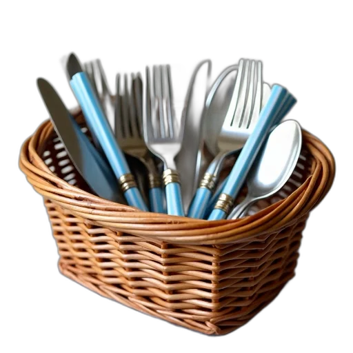 food, weapon, 3d render, wicker transparent PNG cut-out