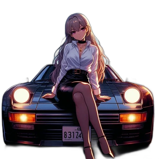 car, dress, robot, weapon transparent PNG cut-out