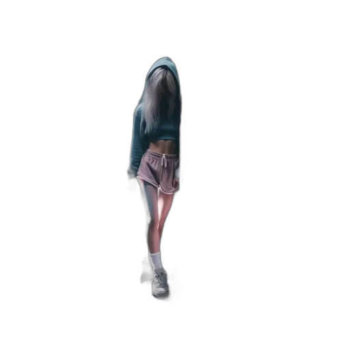 jacket, dress, creature, shoes transparent PNG cut-out