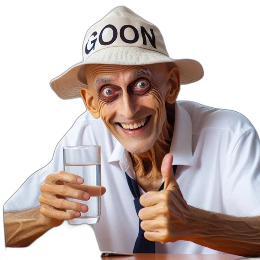 hat, bottle, face, food transparent PNG cut-out