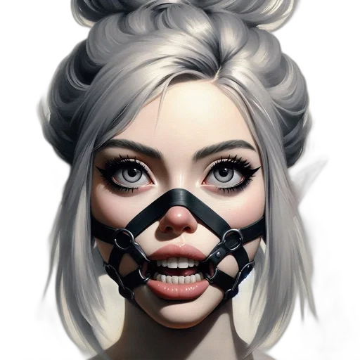 mask, face, fantasy art, concept art transparent PNG cut-out