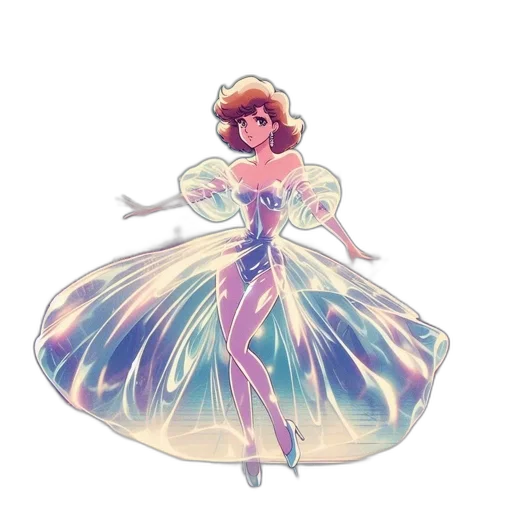 dress, crown, concept art, fantasy art transparent PNG cut-out