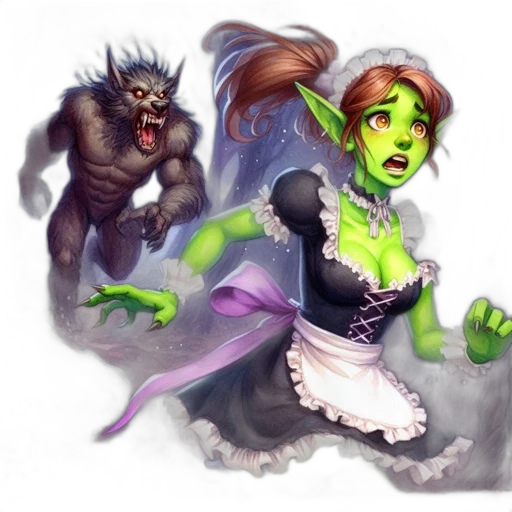 fantasy art, concept art, pixel art, comic book art transparent PNG cut-out