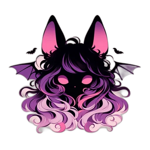 mask, creature, hair, dragon transparent PNG cut-out