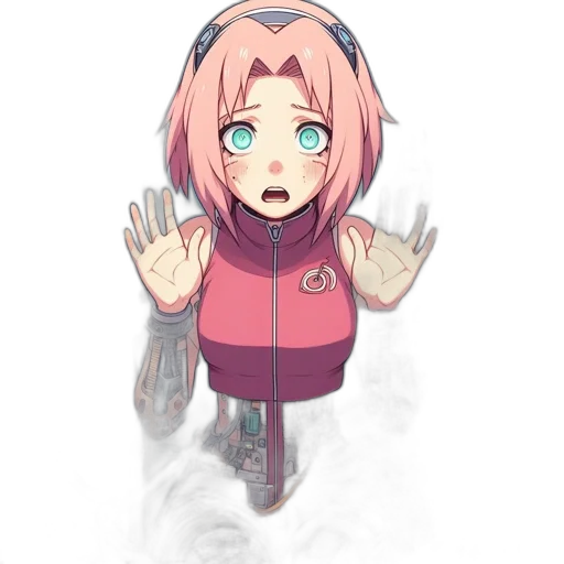creature, robot, weapon, face transparent PNG cut-out