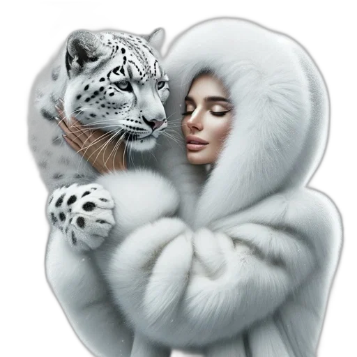 jewelry, jacket, animal, creature transparent PNG cut-out