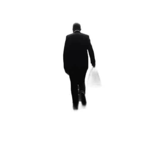 jacket, staff, creature, umbrella transparent PNG cut-out