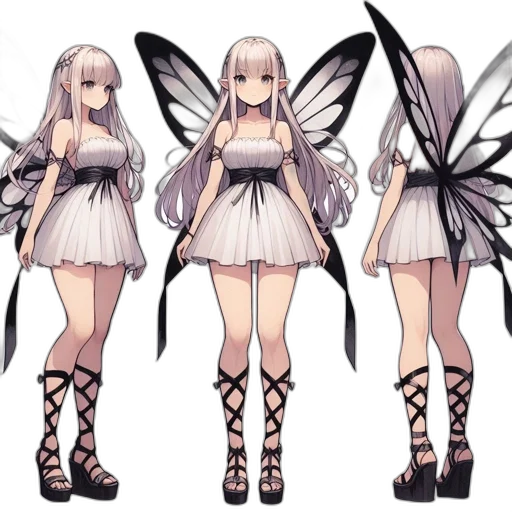 concept art, pixel art, fantasy art, anime transparent PNG cut-out