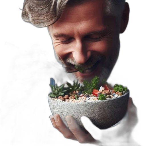 food, face, staff, mask transparent PNG cut-out